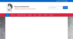 Desktop Screenshot of nextleveltkd.com